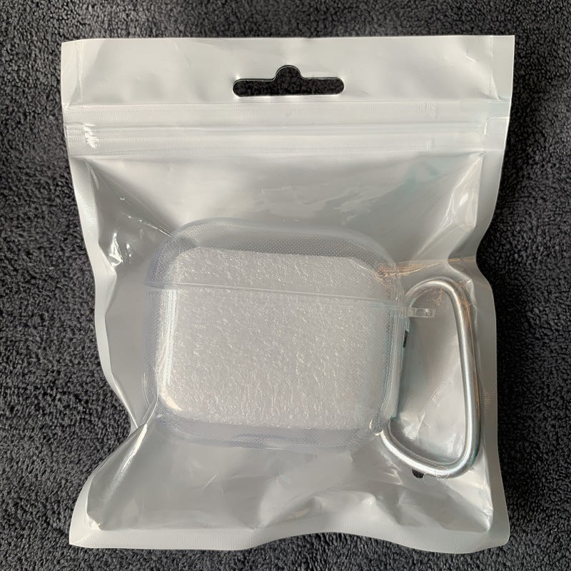 Venta al por mayor Caja transparente del auricular de TPU